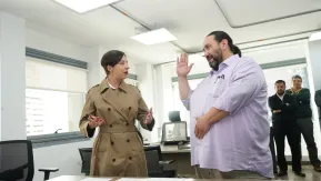 Recibimos a Juan Pablo Sandoval Castaño, quien fue designado por la ministra de Agricultura y Desarrollo Rural,  @MCarvajalinoV , para liderar nuestra entidad. Recibimos a Juan Pablo Sandoval Castaño, quien fue designado por la ministra de Agricultura y Desarrollo Rural,  @MCarvajalinoV , para liderar nuestra entidad.